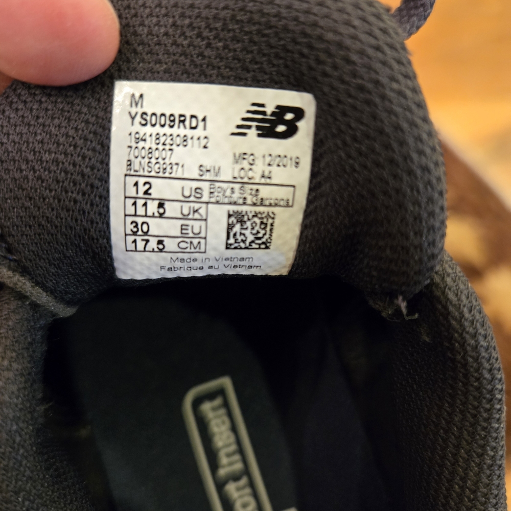 New Balance 009 Kids' Navy Sneakers - Picture 5 of 6
